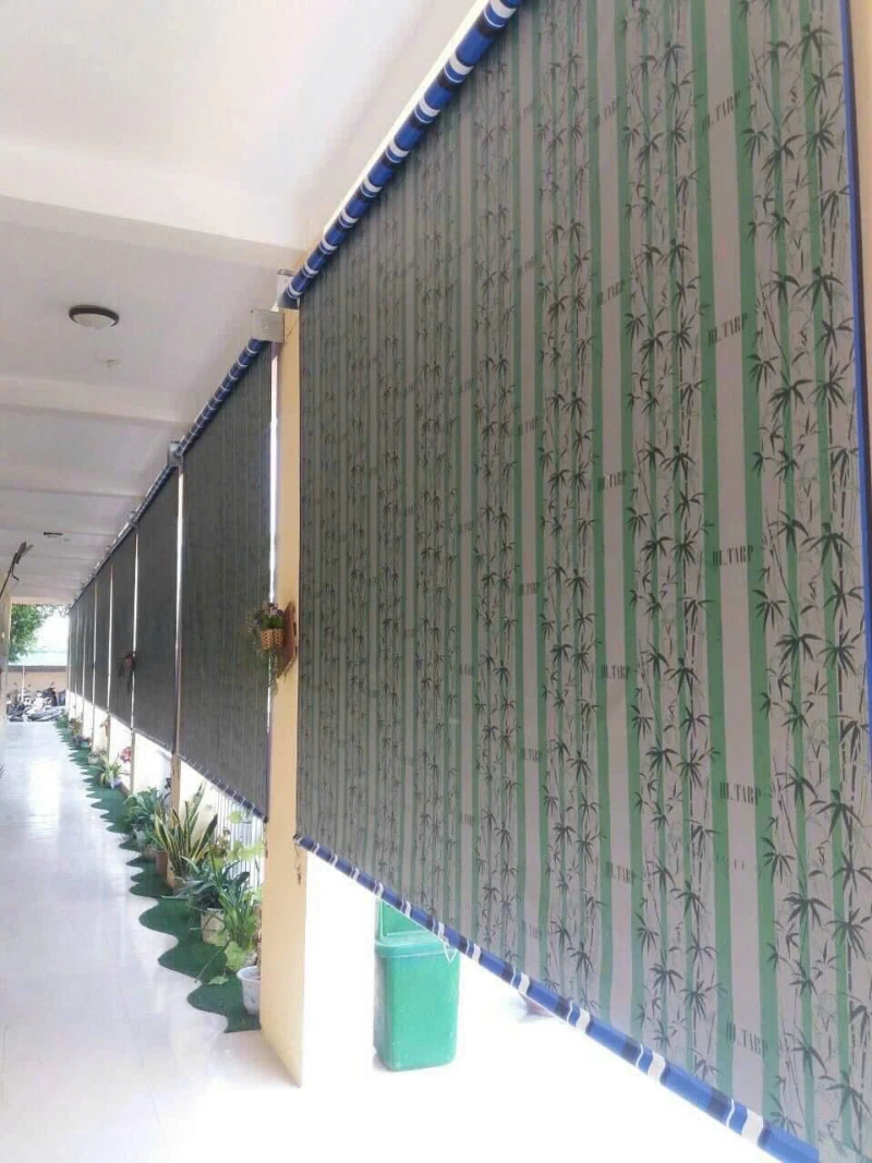 Bạt che họa tiết