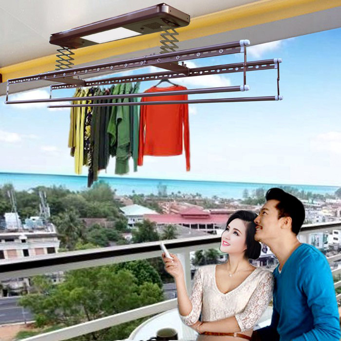 Giàn phơi điều khiển xa nhập khẩu Đài Loan