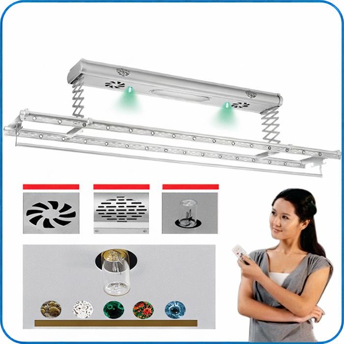 Giàn phơi thông minh điện tử seri SGPA Model 2019
